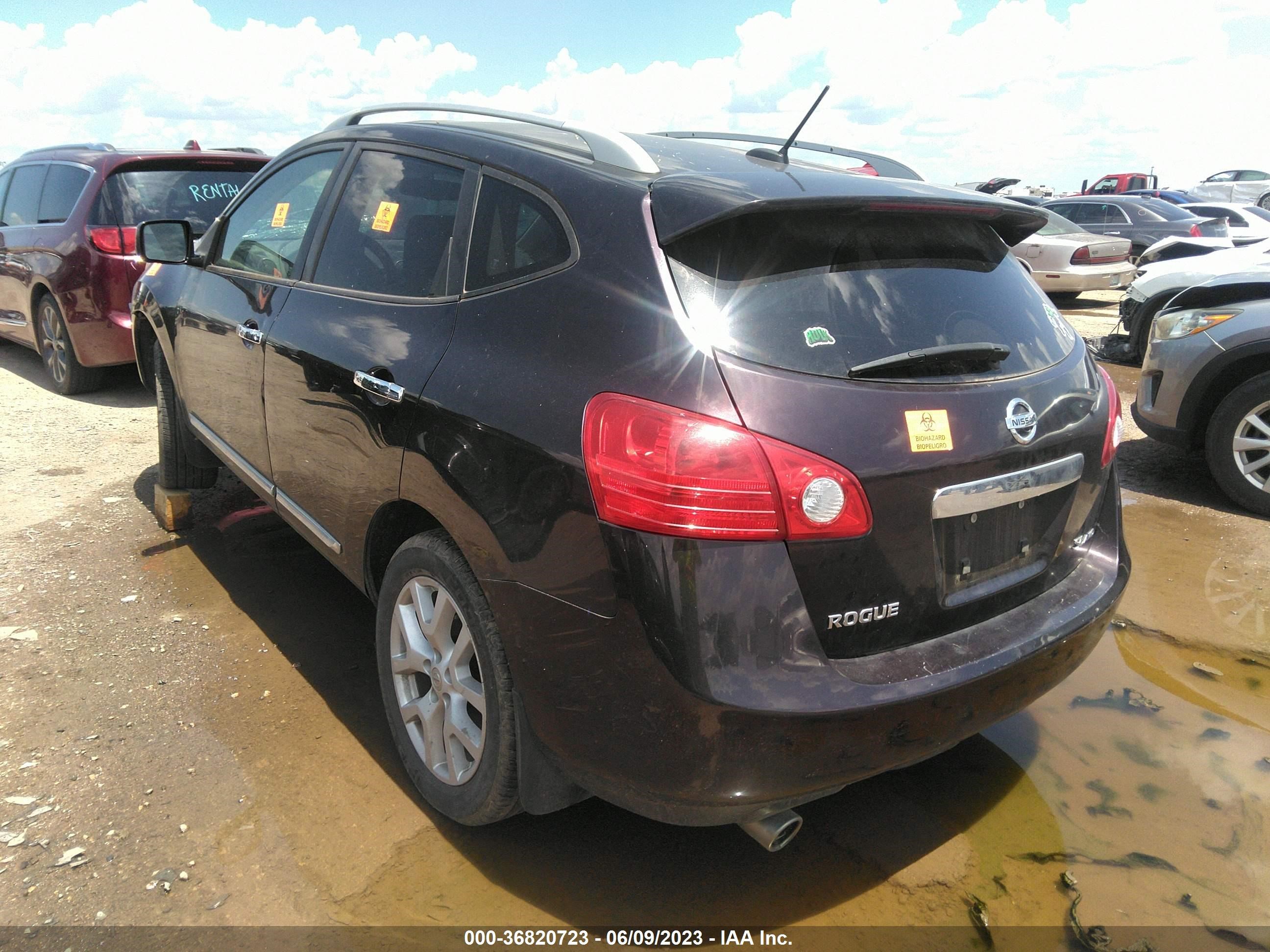 Photo 2 VIN: JN8AS5MV5DW631559 - NISSAN ROGUE 