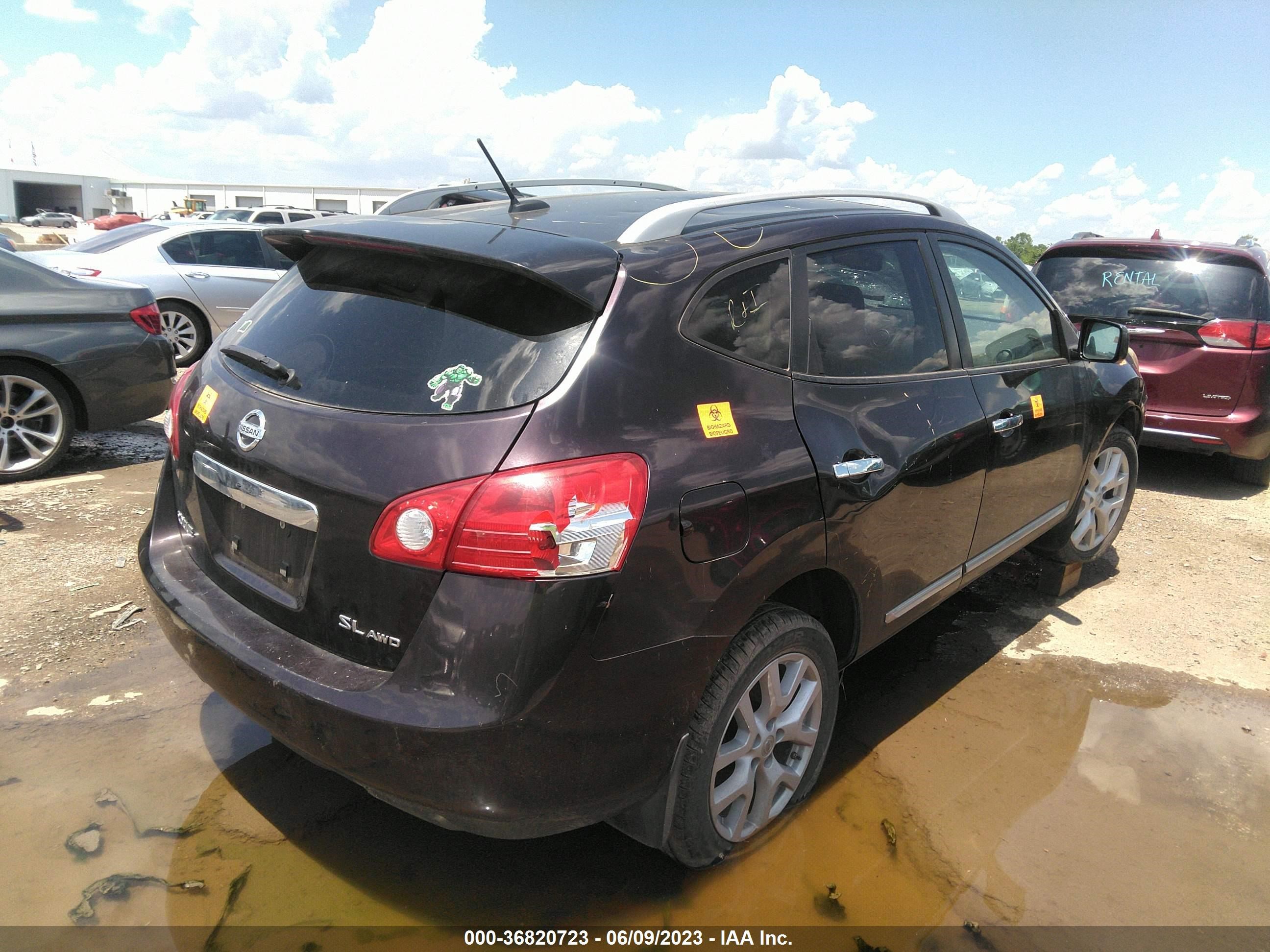 Photo 3 VIN: JN8AS5MV5DW631559 - NISSAN ROGUE 