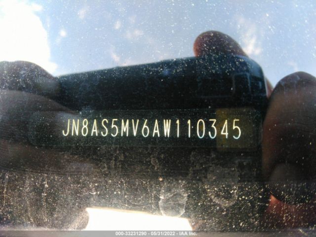 Photo 8 VIN: JN8AS5MV6AW110345 - NISSAN ROGUE 