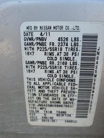 Photo 13 VIN: JN8AS5MV6BW678631 - NISSAN ROGUE 