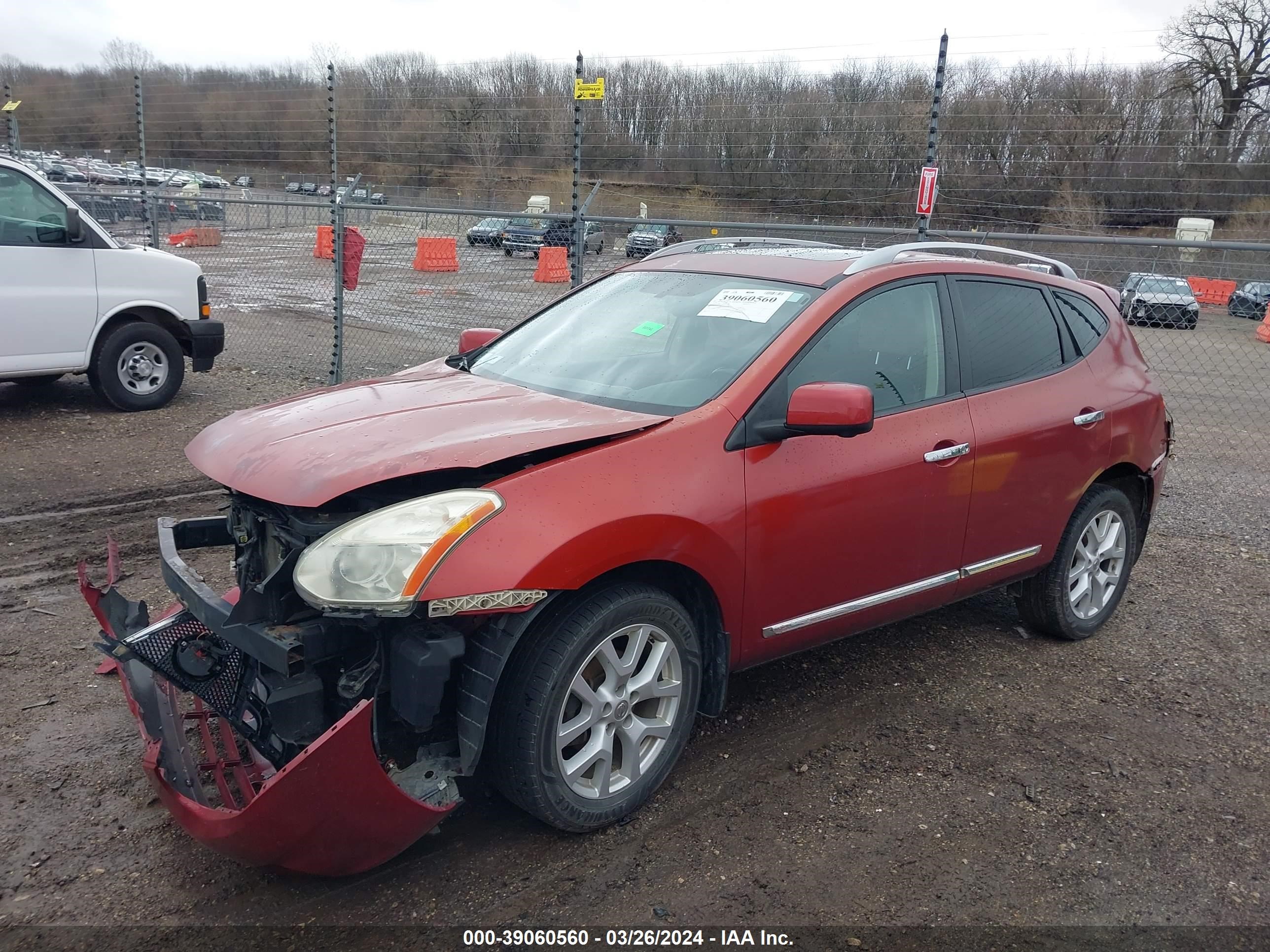 Photo 1 VIN: JN8AS5MV6CW373549 - NISSAN ROGUE 