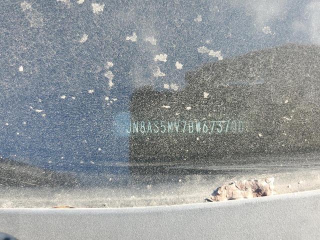 Photo 11 VIN: JN8AS5MV7BW673700 - NISSAN ROGUE 