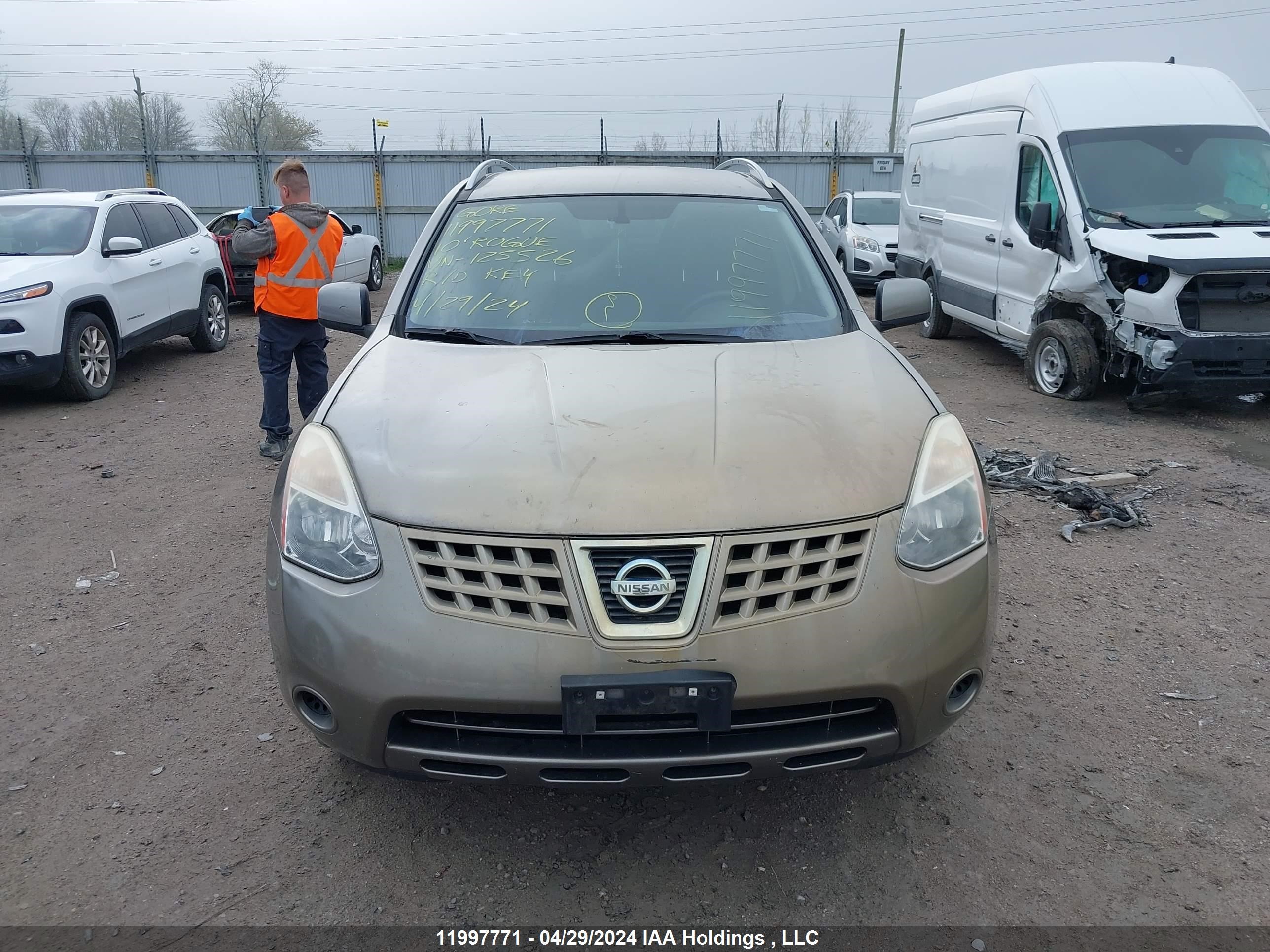 Photo 12 VIN: JN8AS5MV8AW125526 - NISSAN ROGUE 