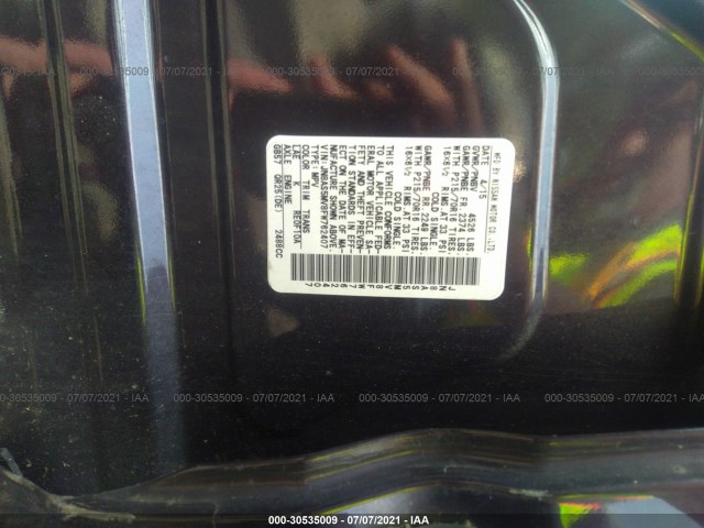 Photo 8 VIN: JN8AS5MV8FW762407 - NISSAN ROGUE SELECT 