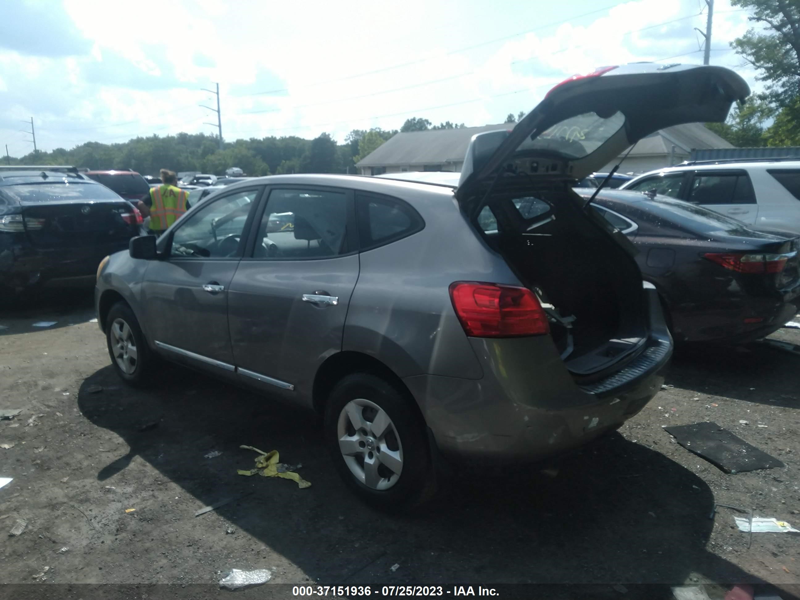 Photo 2 VIN: JN8AS5MV9DW625179 - NISSAN ROGUE 