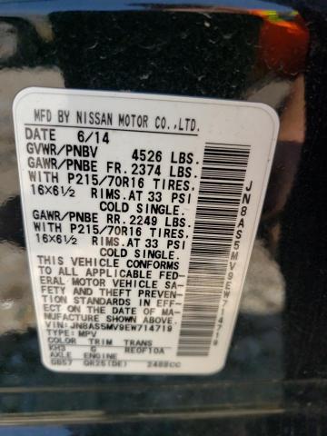 Photo 11 VIN: JN8AS5MV9EW714719 - NISSAN ROGUE 