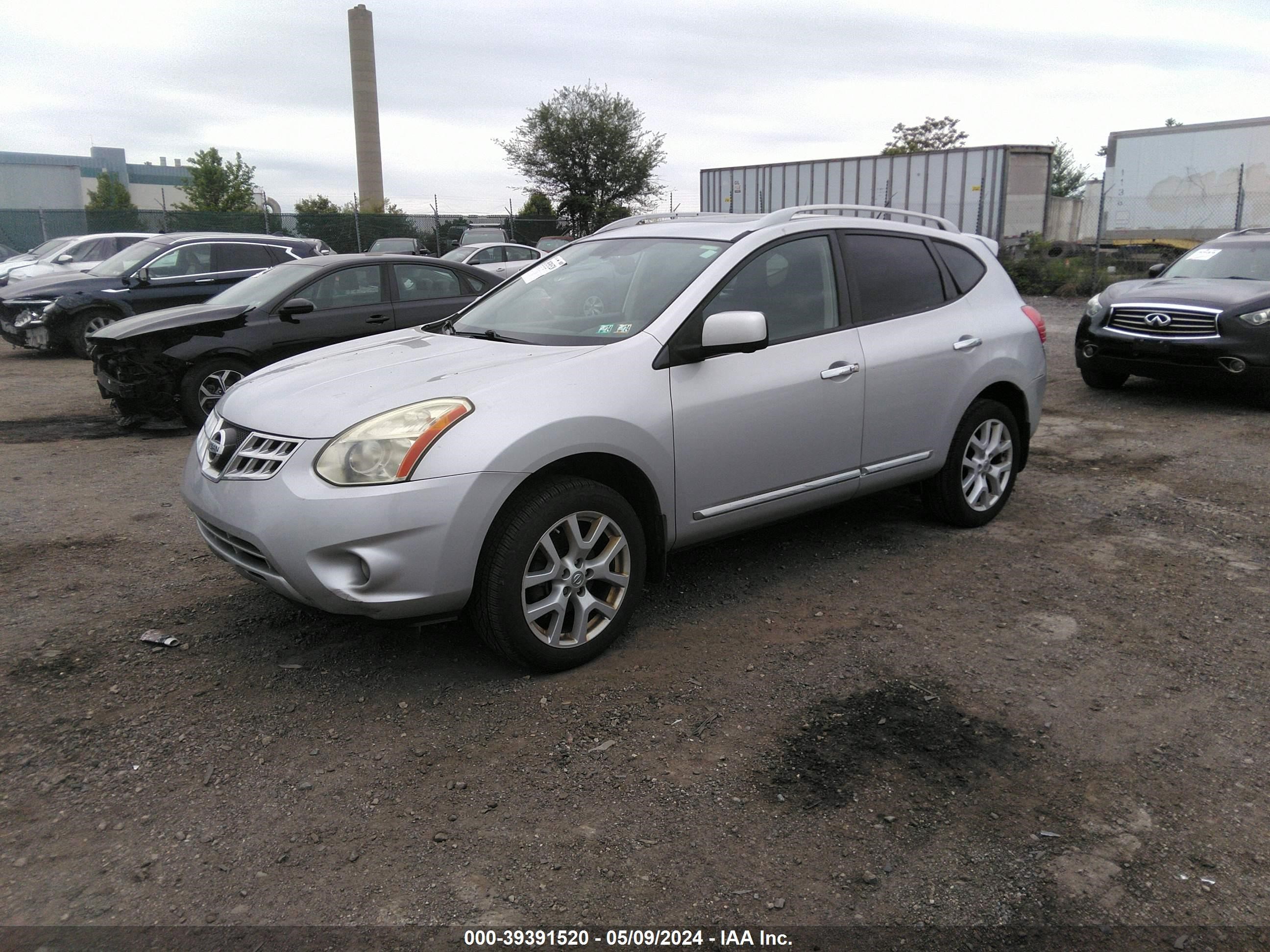 Photo 1 VIN: JN8AS5MVXCW419951 - NISSAN ROGUE 