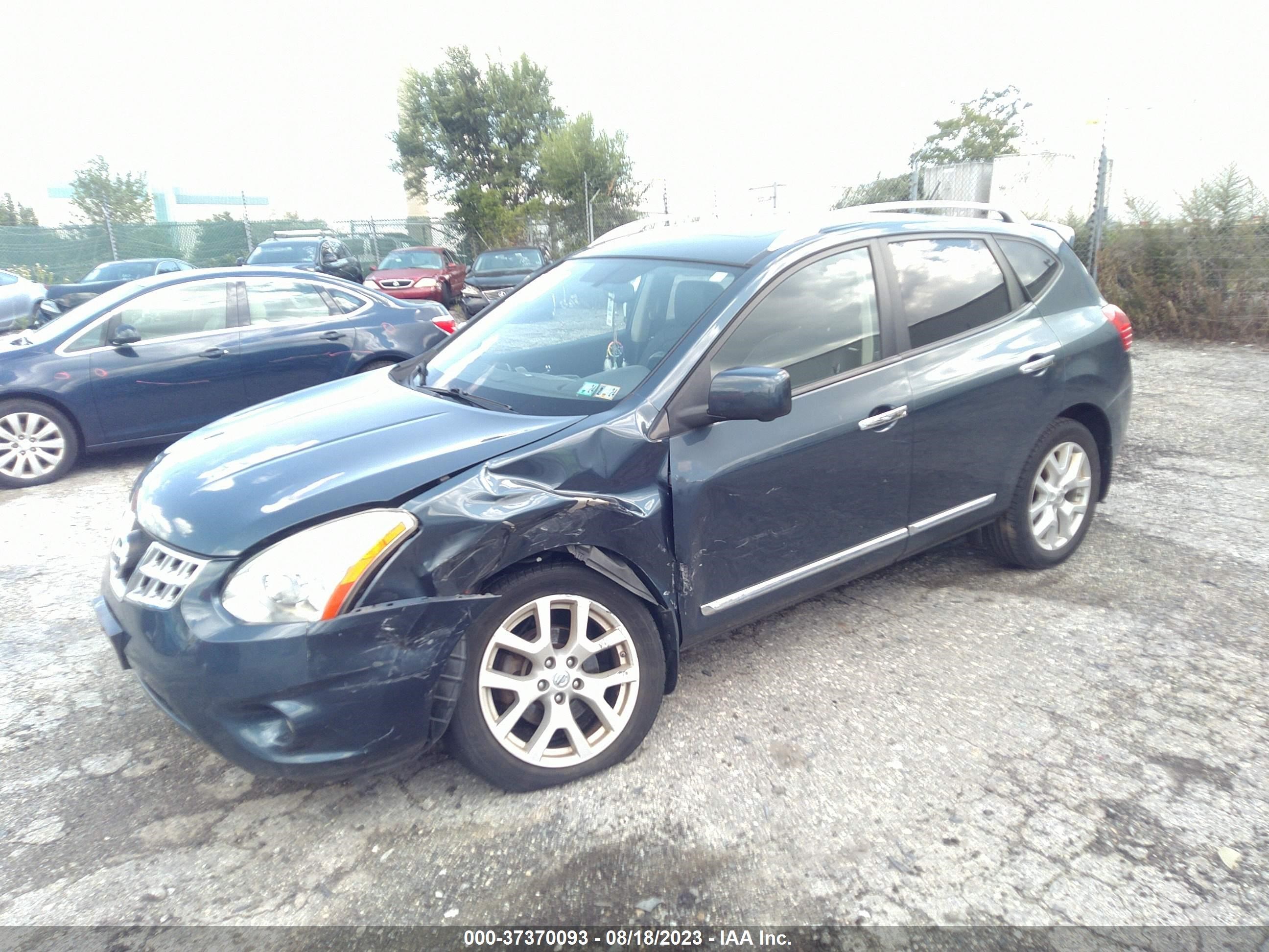 Photo 1 VIN: JN8AS5MVXDW111759 - NISSAN ROGUE 