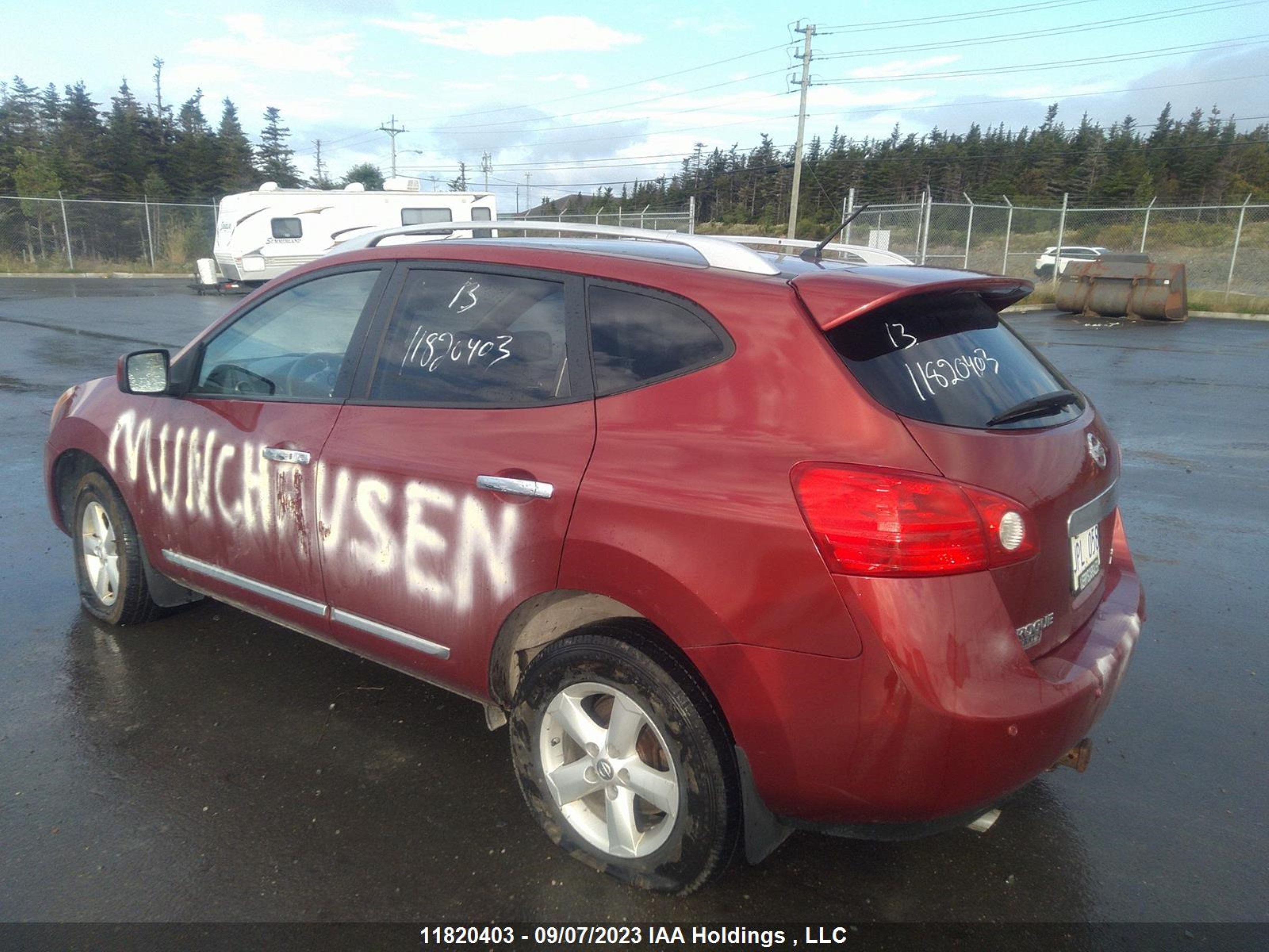 Photo 2 VIN: JN8AS5MVXDW139450 - NISSAN ROGUE 