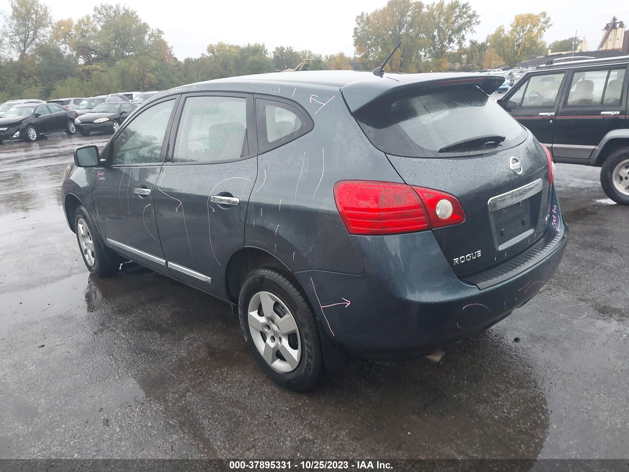 Photo 2 VIN: JN8AS5MVXDW142347 - NISSAN ROGUE 