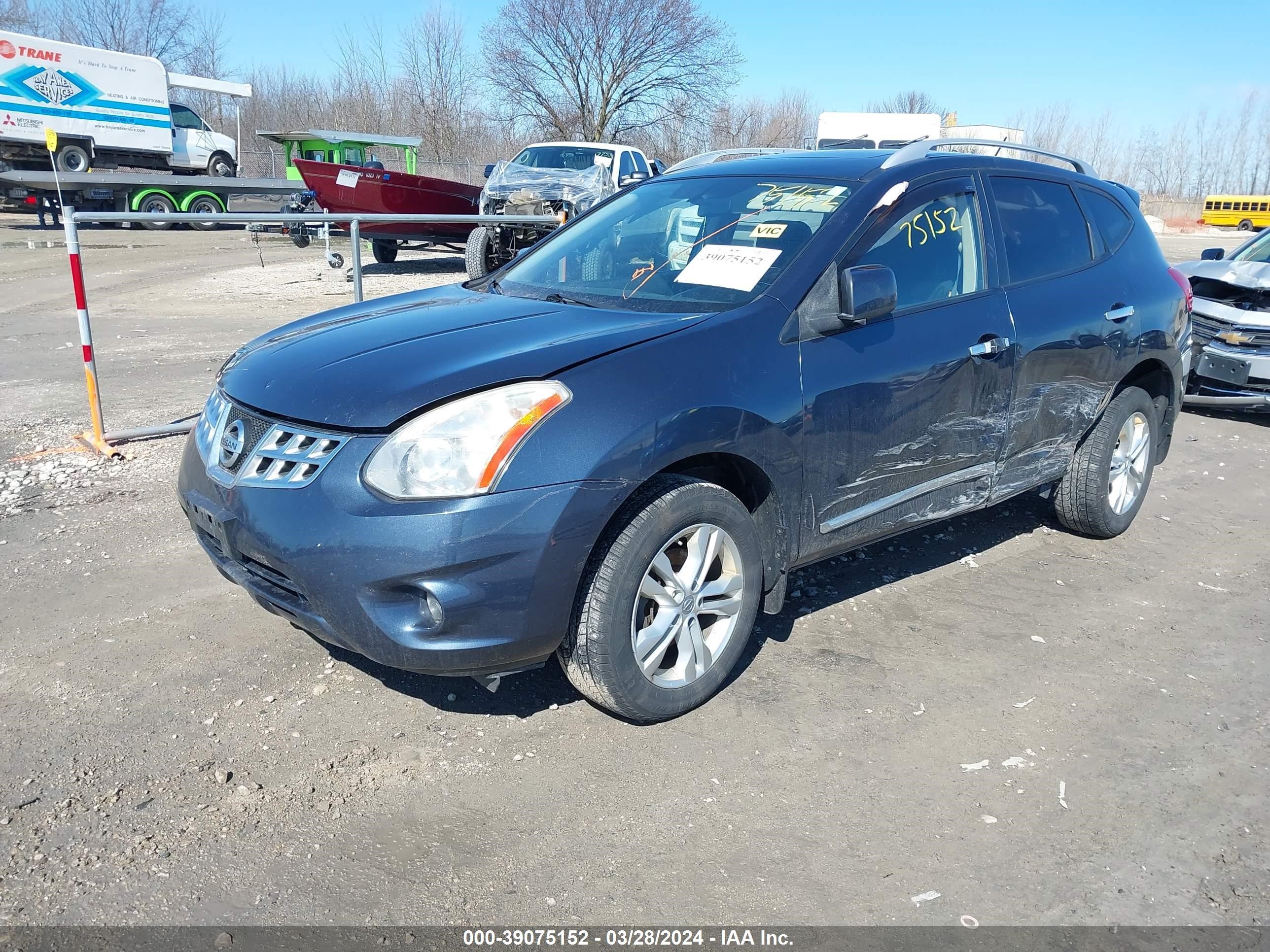 Photo 1 VIN: JN8AS5MVXDW626468 - NISSAN ROGUE 