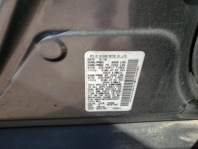 Photo 13 VIN: JN8AT2MT0GW004587 - NISSAN ROGUE S 