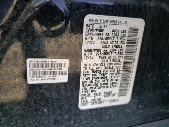 Photo 11 VIN: JN8AT2MT0HW147671 - NISSAN ROGUE 