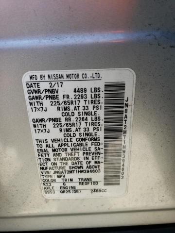 Photo 13 VIN: JN8AT2MT1HW394603 - NISSAN ROGUE 