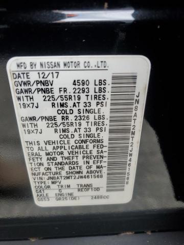 Photo 12 VIN: JN8AT2MT2JW461568 - NISSAN ROGUE S 