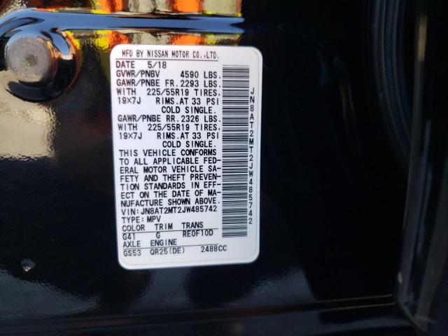 Photo 12 VIN: JN8AT2MT2JW485742 - NISSAN ROGUE 