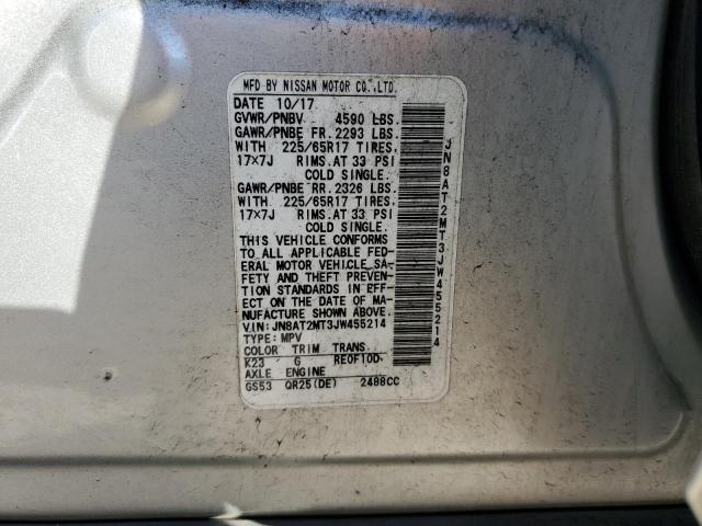 Photo 13 VIN: JN8AT2MT3JW455214 - NISSAN ROGUE S 