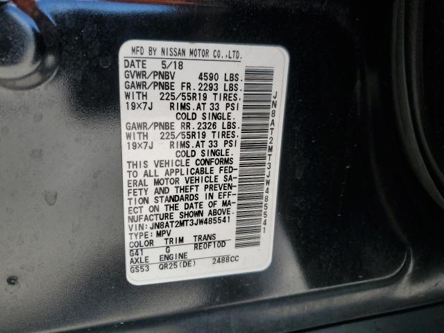 Photo 12 VIN: JN8AT2MT3JW485541 - NISSAN ROGUE 