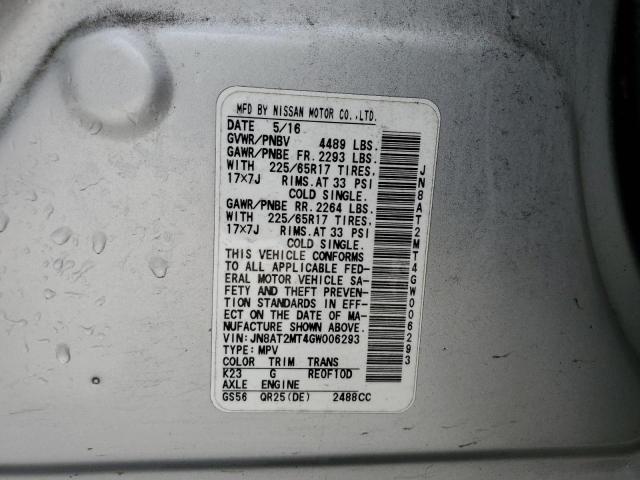 Photo 12 VIN: JN8AT2MT4GW006293 - NISSAN ROGUE 