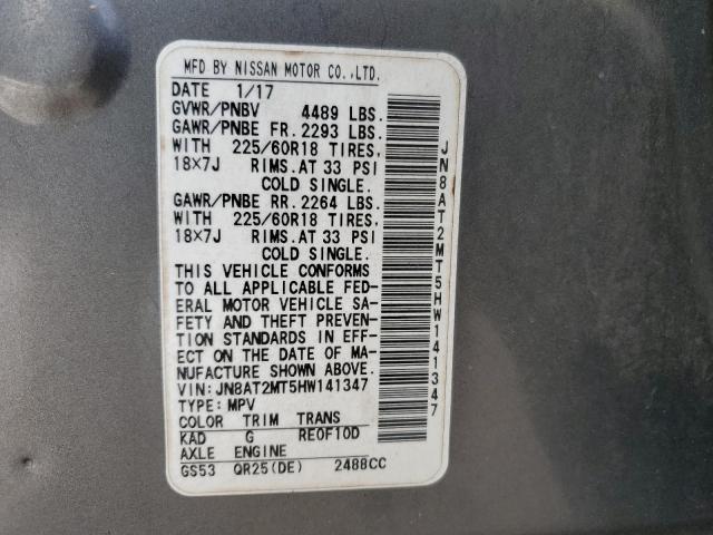 Photo 13 VIN: JN8AT2MT5HW141347 - NISSAN ROGUE 