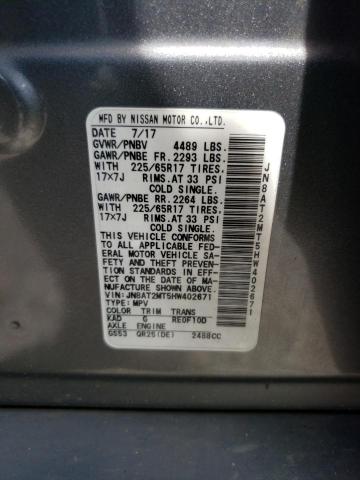 Photo 11 VIN: JN8AT2MT5HW402671 - NISSAN ROGUE 