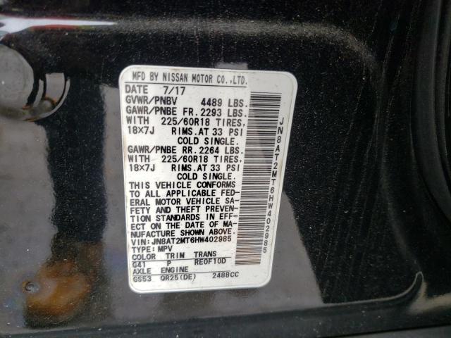 Photo 13 VIN: JN8AT2MT6HW402985 - NISSAN ROGUE 