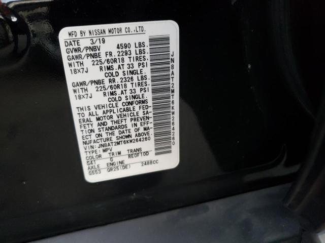 Photo 11 VIN: JN8AT2MT6KW264260 - NISSAN ROGUE S 