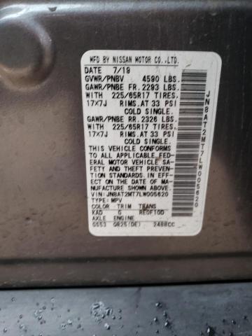 Photo 11 VIN: JN8AT2MT7LW005620 - NISSAN ROGUE 