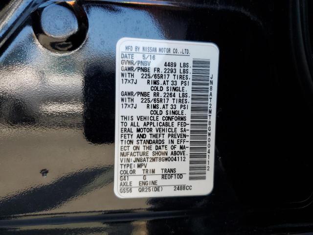 Photo 12 VIN: JN8AT2MT8GW004112 - NISSAN ROGUE S 