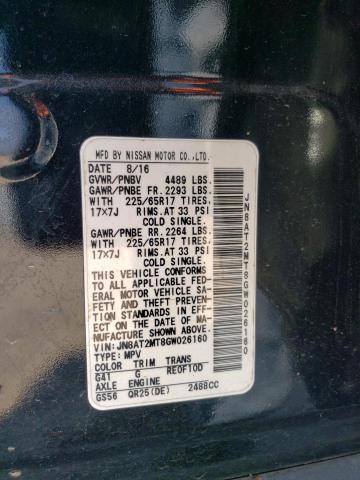 Photo 13 VIN: JN8AT2MT8GW026160 - NISSAN ROGUE S 