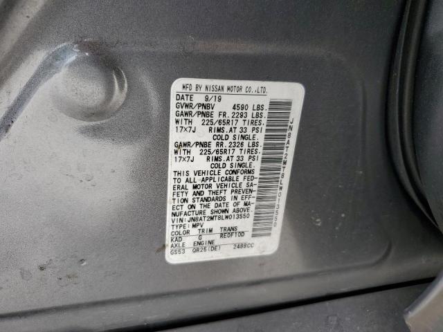 Photo 12 VIN: JN8AT2MT8LW013550 - NISSAN ROGUE 