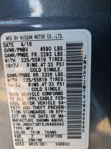 Photo 11 VIN: JN8AT2MT9JW468890 - NISSAN ROGUE 