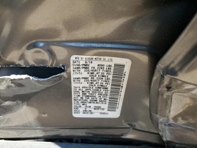 Photo 12 VIN: JN8AT2MT9LW011516 - NISSAN ROGUE S 