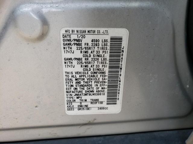 Photo 12 VIN: JN8AT2MT9LW038618 - NISSAN ROGUE 