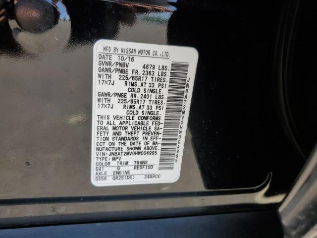 Photo 11 VIN: JN8AT2MV0HW004995 - NISSAN ROGUE S 