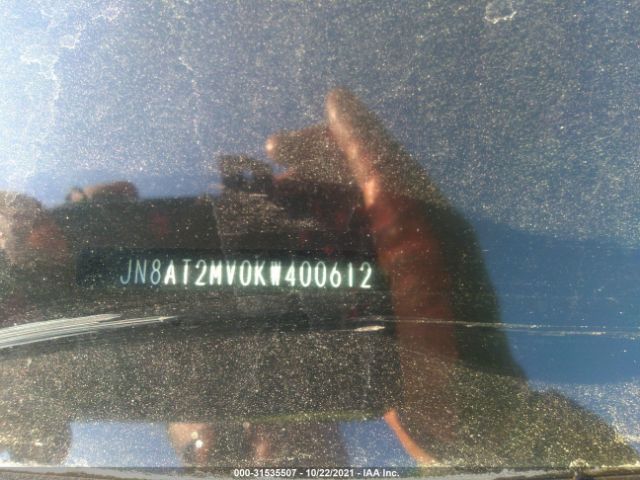 Photo 8 VIN: JN8AT2MV0KW400612 - NISSAN ROGUE 