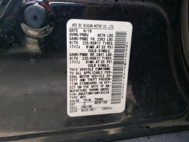 Photo 13 VIN: JN8AT2MV1GW145234 - NISSAN ROGUE 