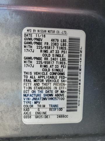 Photo 13 VIN: JN8AT2MV1HW257100 - NISSAN ROGUE S 