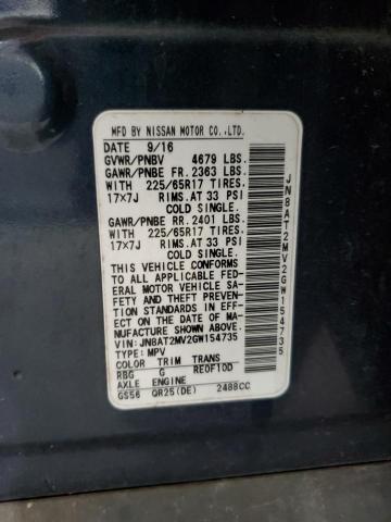 Photo 11 VIN: JN8AT2MV2GW154735 - NISSAN ROGUE 