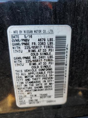 Photo 12 VIN: JN8AT2MV4GW135054 - NISSAN ROGUE S 