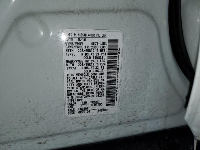 Photo 12 VIN: JN8AT2MV4GW136236 - NISSAN ROGUE 