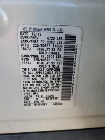 Photo 12 VIN: JN8AT2MV5LW133887 - NISSAN ROGUE S 