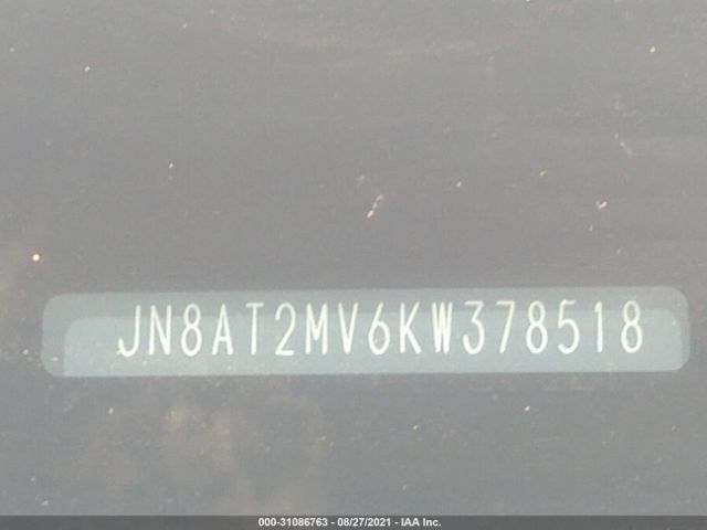 Photo 8 VIN: JN8AT2MV6KW378518 - NISSAN ROGUE 