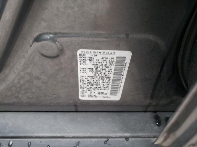 Photo 9 VIN: JN8AT2MV7LW138752 - NISSAN ROGUE S 