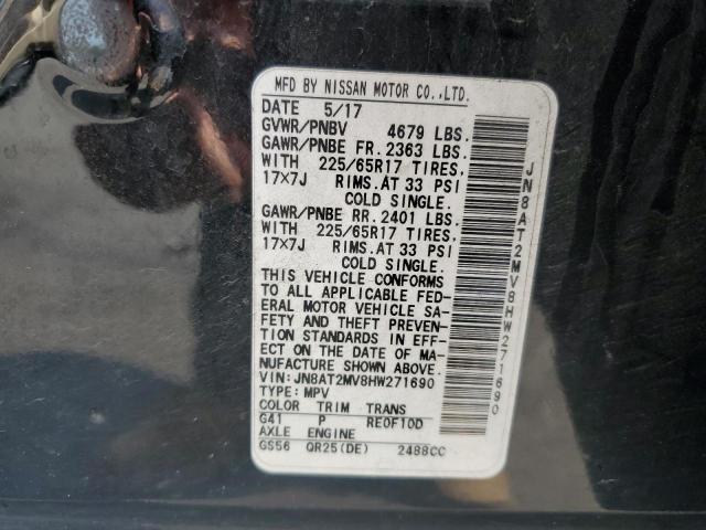 Photo 11 VIN: JN8AT2MV8HW271690 - NISSAN ROGUE S 