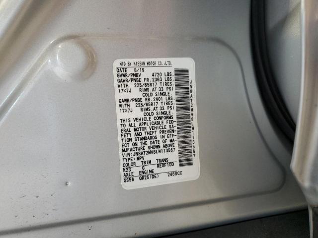 Photo 12 VIN: JN8AT2MV8LW113567 - NISSAN ROGUE 