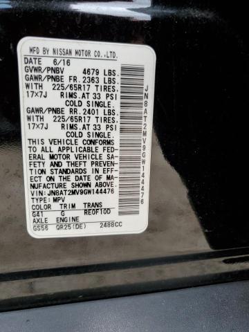 Photo 12 VIN: JN8AT2MV9GW144476 - NISSAN ROGUE 