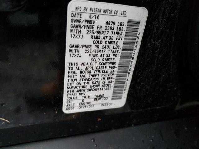 Photo 13 VIN: JN8AT2MVXGW141361 - NISSAN ROGUE S 