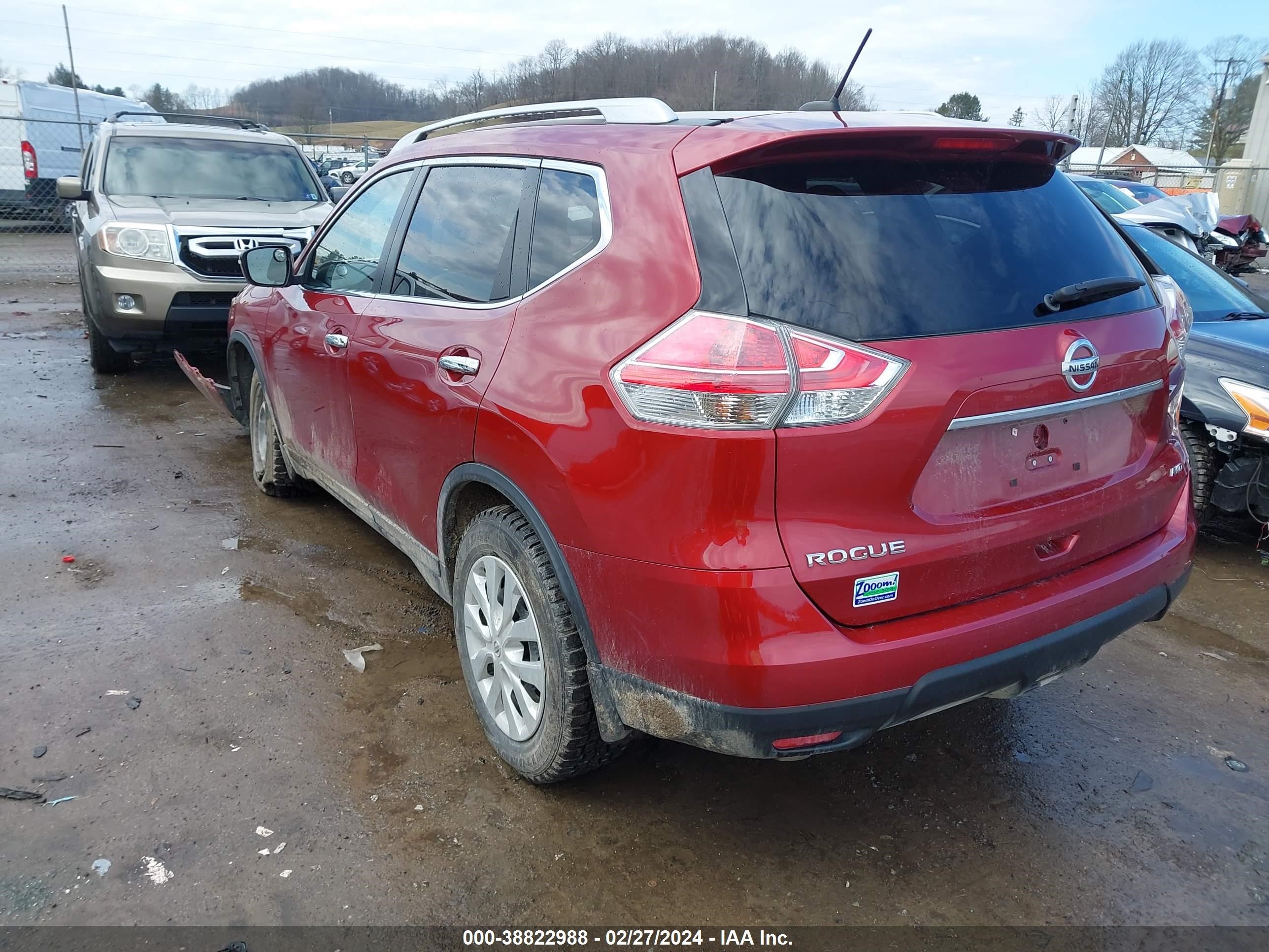 Photo 2 VIN: JN8AT2MVXGW142655 - NISSAN ROGUE 