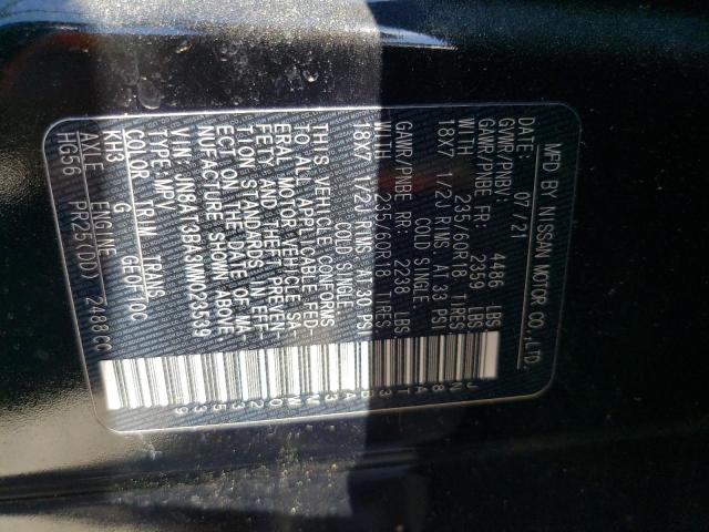 Photo 12 VIN: JN8AT3BA3MW023539 - NISSAN ROGUE 